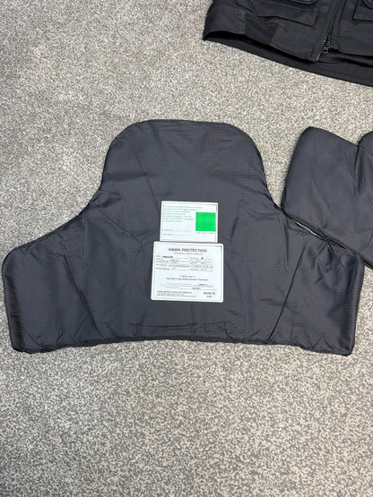 Ex Police Hawk Body Armour Stab Vest MEDIUM Anti Stab & Ballistic HG1A & KR1