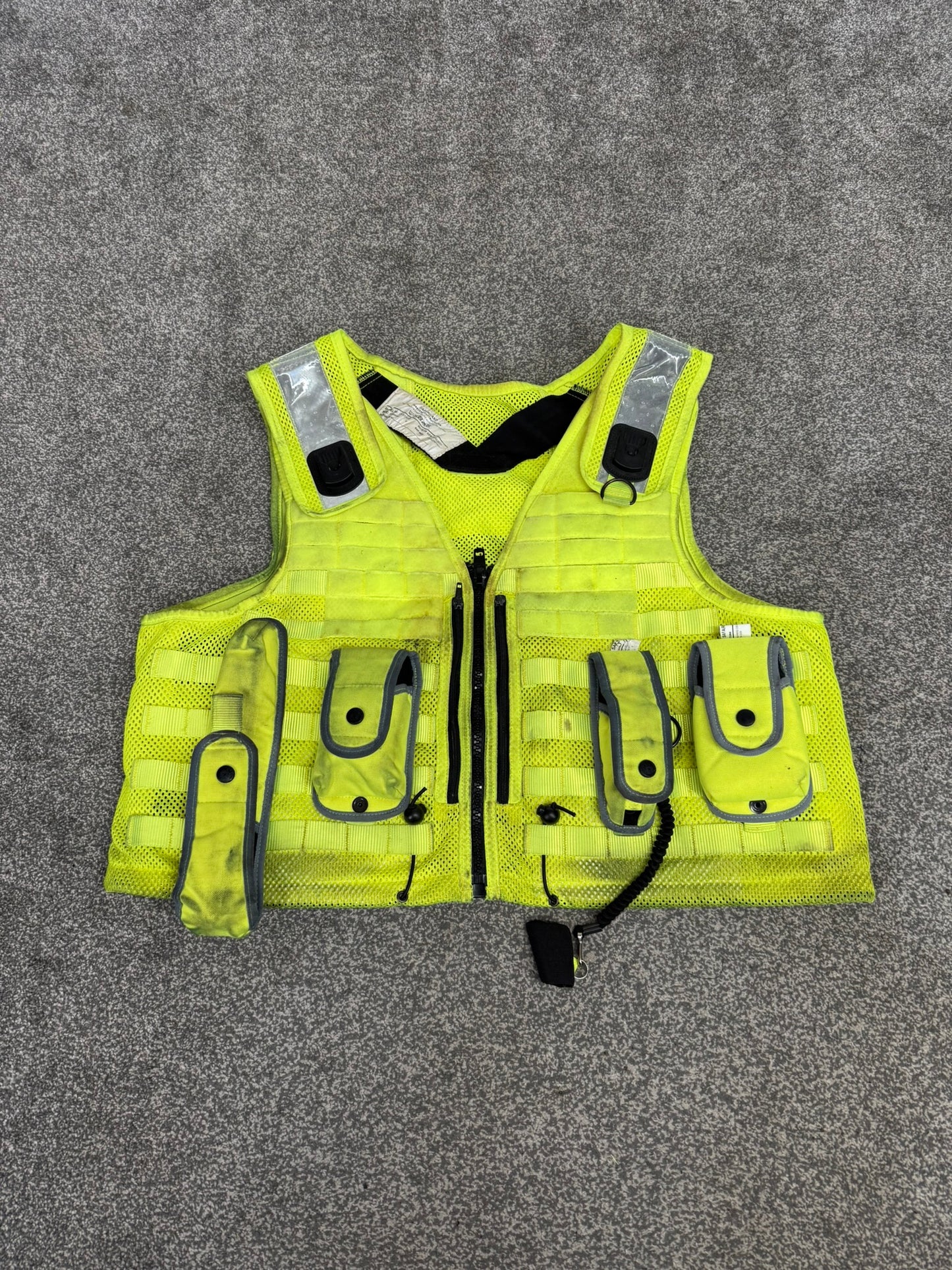 Ex Police Hi Vis Safariland Vest Molle Tactical Utility Security Vest XXL