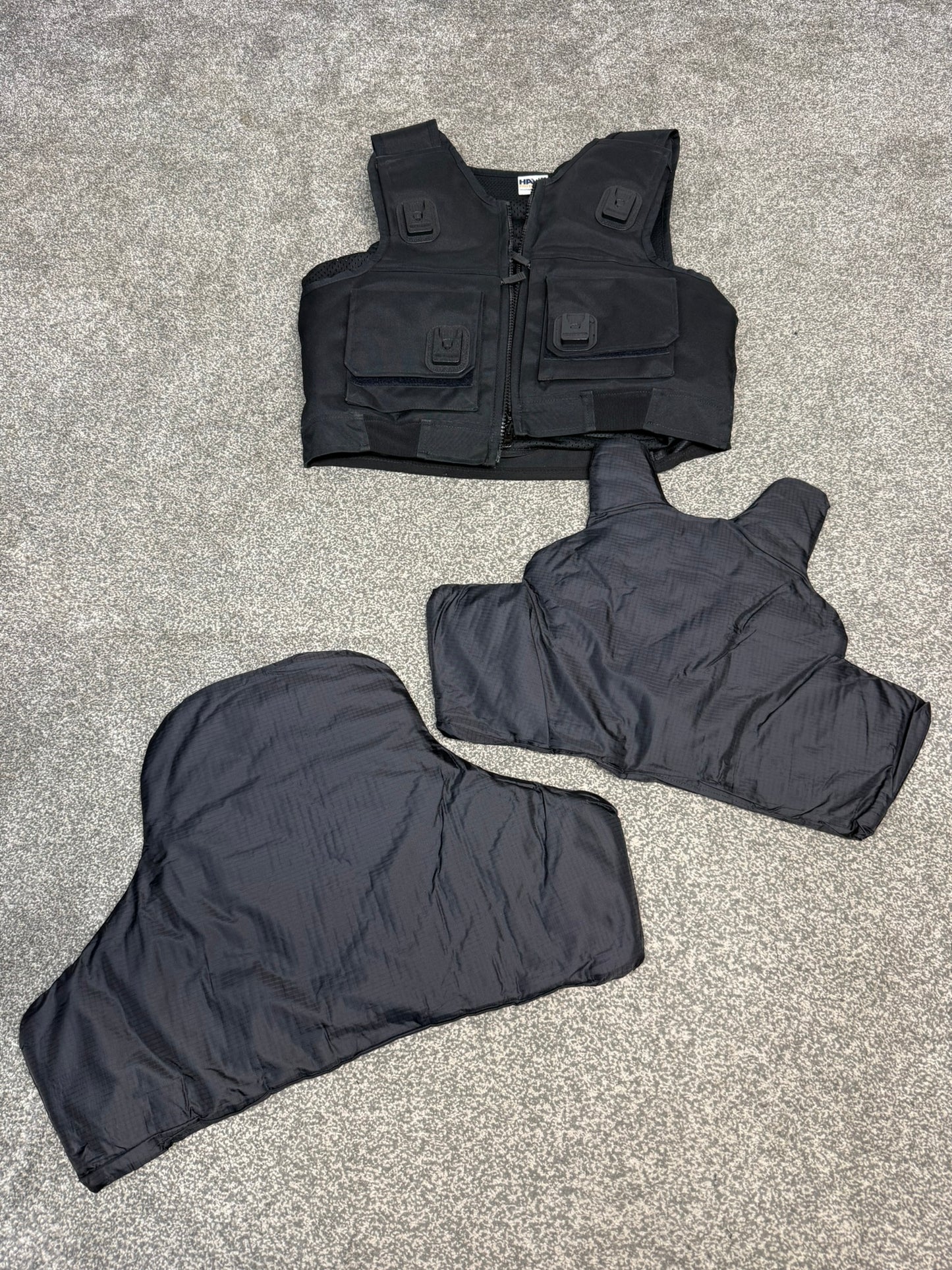 Ex Police Hawk Body Armour Stab Vest MEDIUM Anti Stab & Ballistic HG1A & KR1