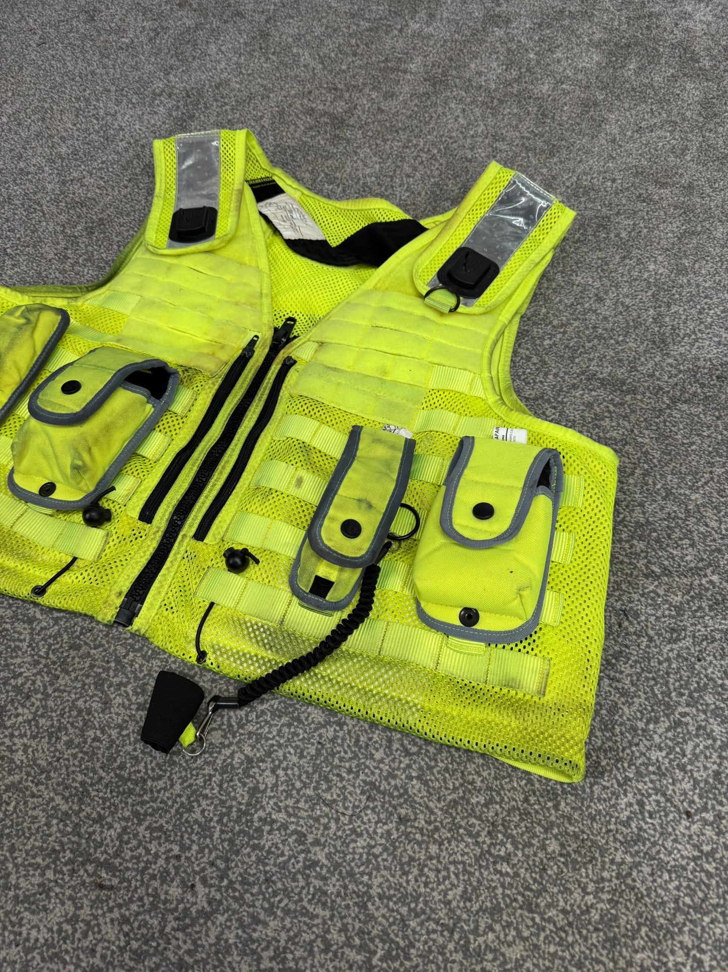 Ex Police Hi Vis Safariland Vest Molle Tactical Utility Security Vest XXL