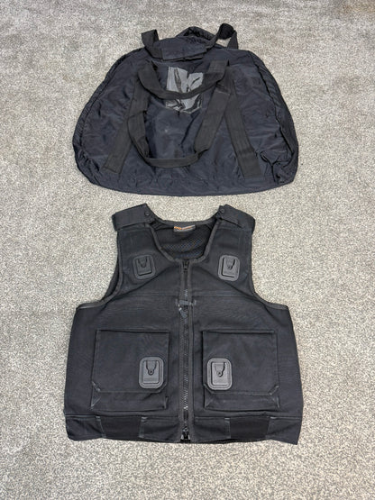 Ex Police Cooneen Body Armour Stab Vest + Bag MEDIUM Anti Stab & Ballistic HG1A & KR1