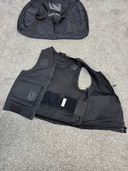 Ex Police Cooneen Body Armour Stab Vest + Bag MEDIUM Anti Stab & Ballistic HG1A & KR1