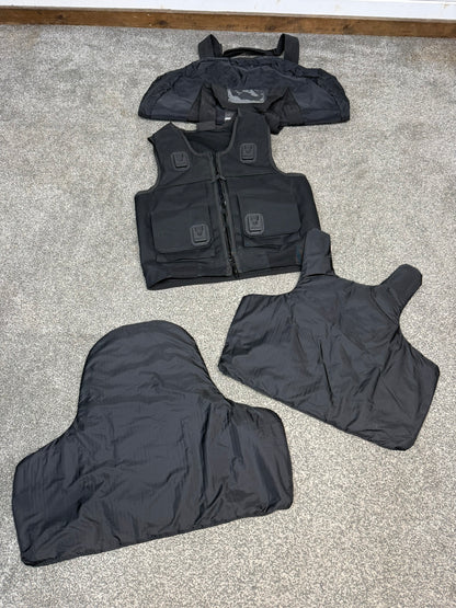 Ex Police Cooneen Body Armour Stab Vest + Bag MEDIUM Anti Stab & Ballistic HG1A & KR1