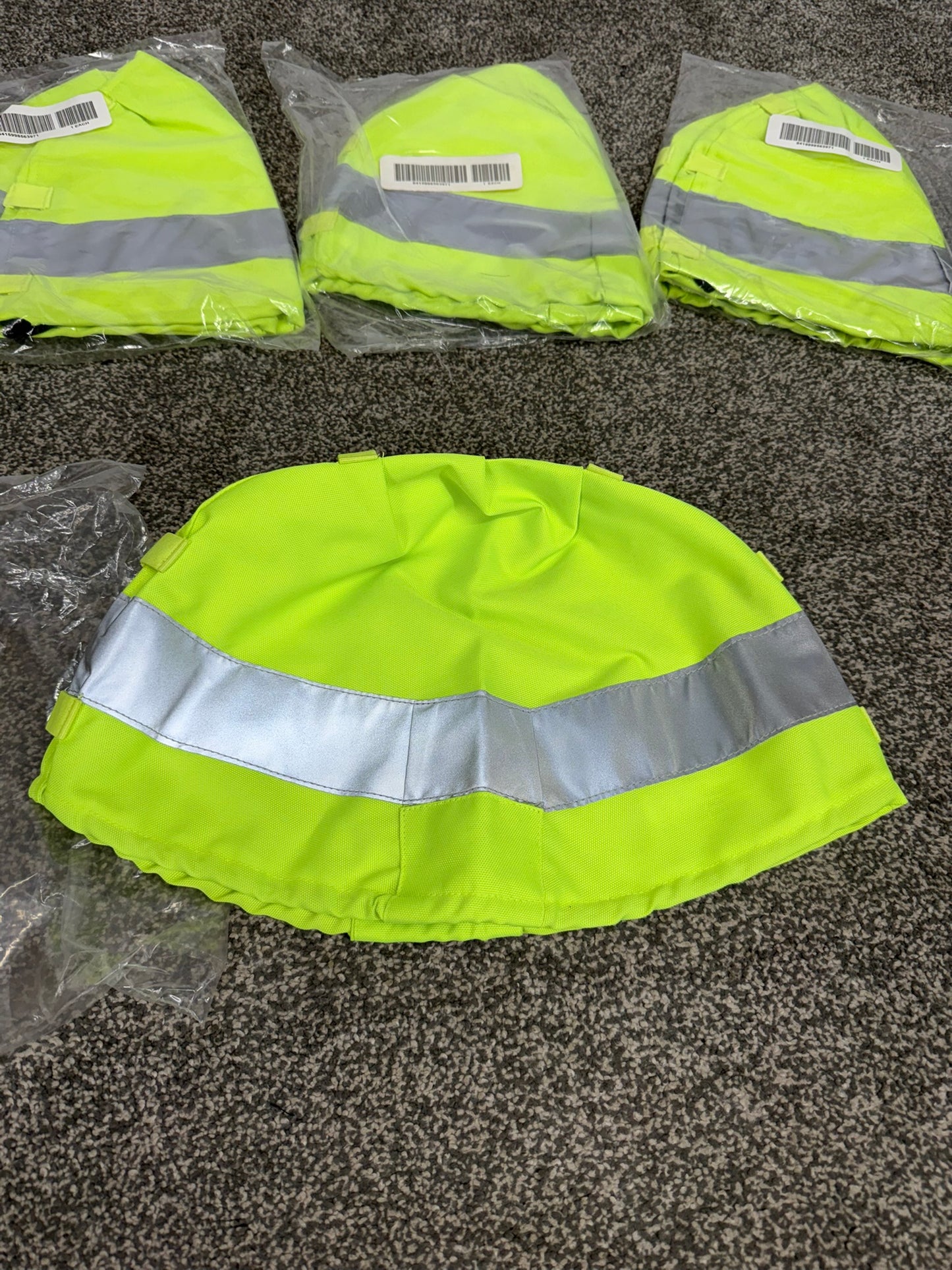 5x Hi Vis Reflective Military Army Mk6 Helmet Covers Job Lot Horse Riding