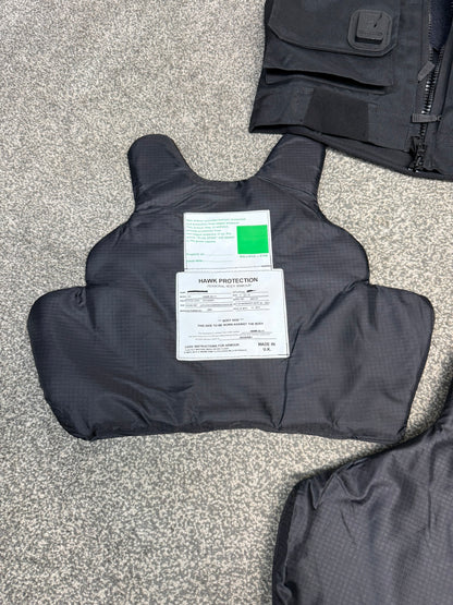 Ex Police Hawk Body Armour Stab Vest SMALL Anti Stab & Ballistic HG1A & KR1