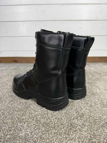 Ex Police Magnum Elite Shield Combat Boots Black Leather UK 5 Security Work