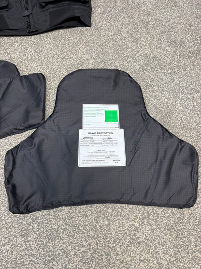 Ex Police Hawk Body Armour Stab Vest SMALL Anti Stab & Ballistic HG1A & KR1