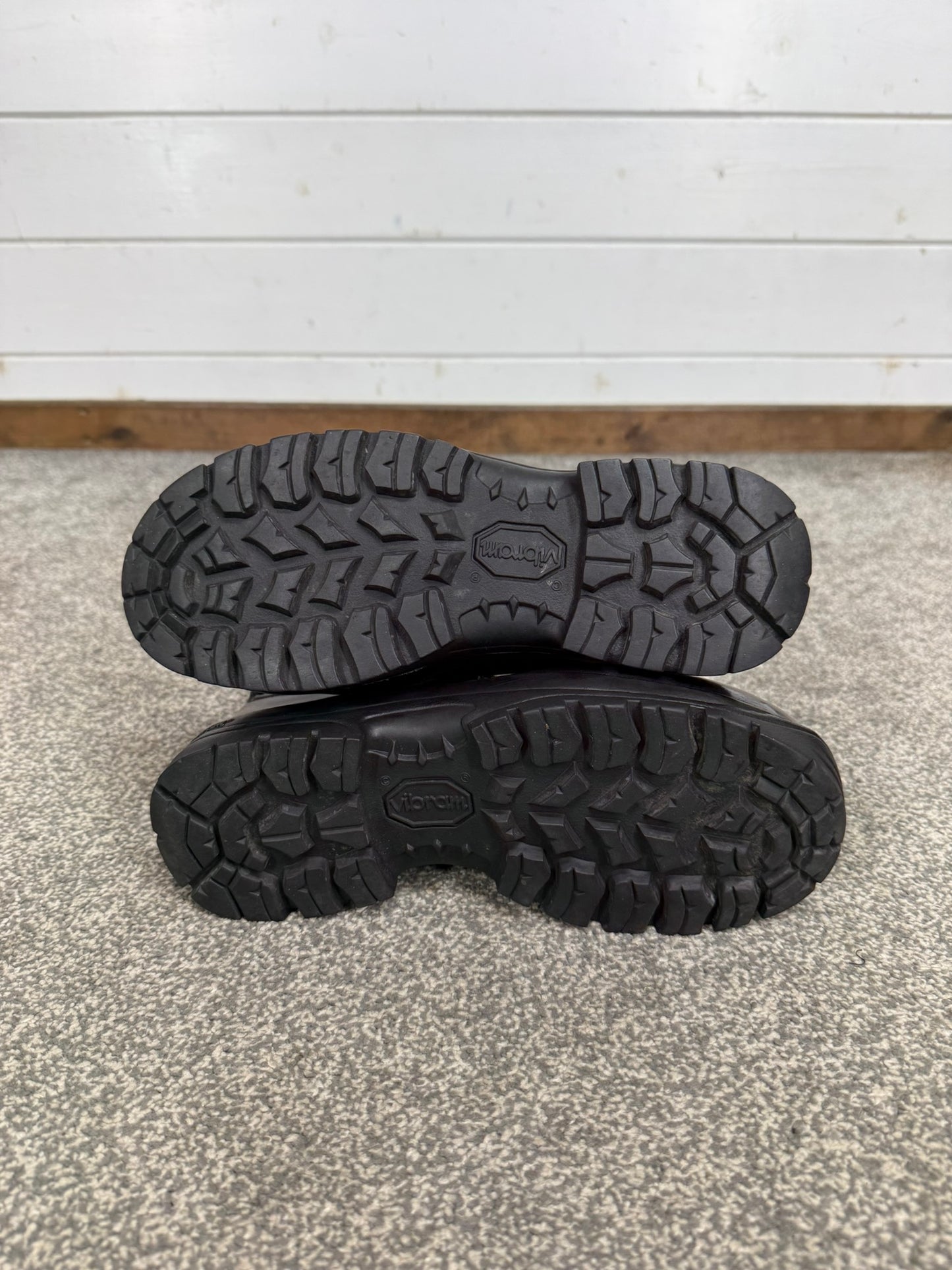 Ex Police Magnum Elite Shield Combat Boots Black Leather UK 5 Security Work