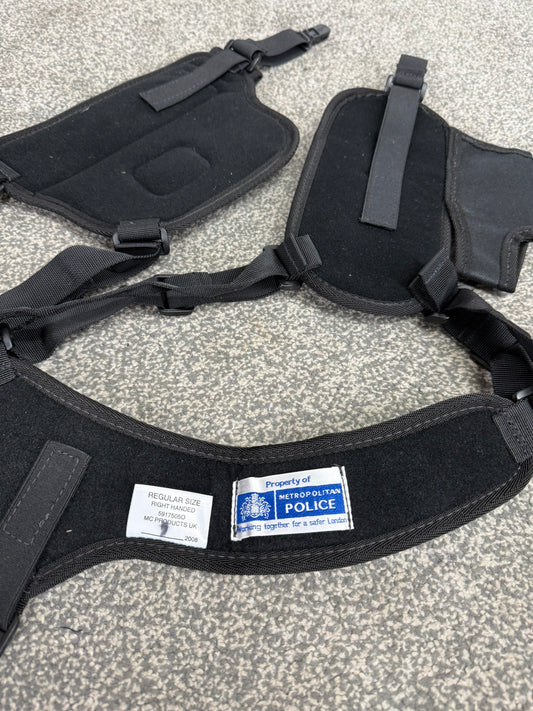 Ex MET Police Covert Harness Undercover Klickfast Cuff Baton CS Pouch