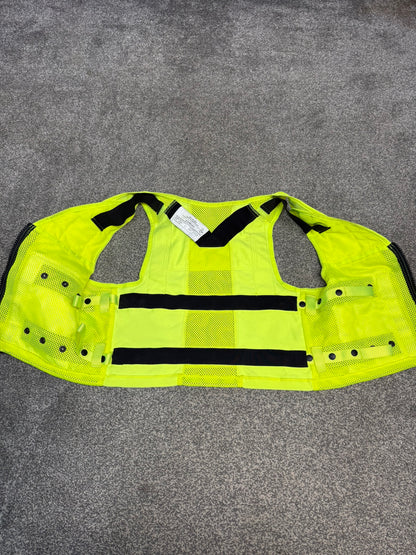 Ex Police Safariland Hi-Vis MOLLE Vest Utility Tactical Security Vest MEDIUM
