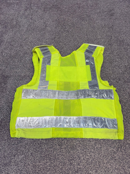 Ex Police Safariland Hi-Vis MOLLE Vest & Pouches Tactical Security Vest MEDIUM