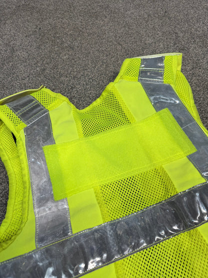 Ex Police Safariland Hi-Vis MOLLE Vest & Pouches Tactical Security Vest MEDIUM