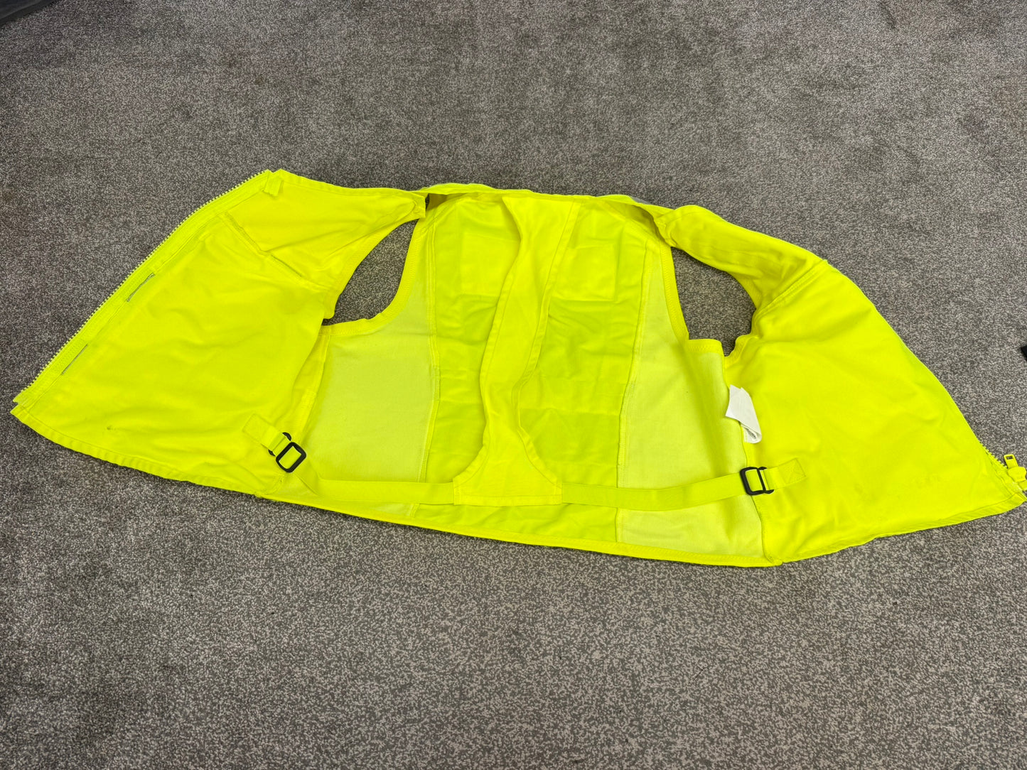 Ex Police Hi Vis Utility Tac Vest & Pouches Model 774 Badged - X Large