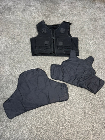 Ex Police Cooneen Body Armour Stab Vest MEDIUM Anti Stab & Ballistic HG1A & KR1