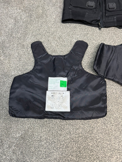 Ex Police Cooneen Body Armour Stab Vest MEDIUM Anti Stab & Ballistic HG1A & KR1