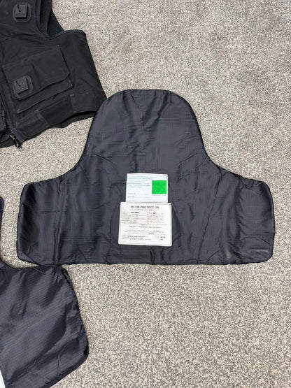 Ex Police Cooneen Body Armour Stab Vest MEDIUM Anti Stab & Ballistic HG1A & KR1