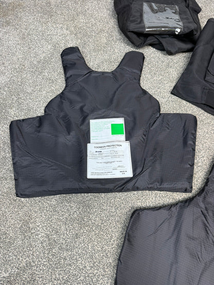 Ex Police Cooneen Body Armour Stab Vest + Bag MEDIUM Anti Stab & Ballistic HG1A & KR1
