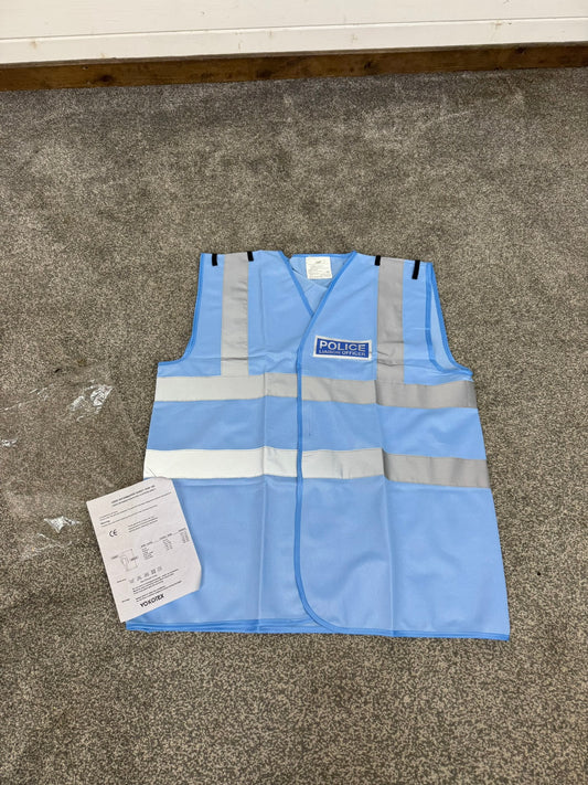 NEW Ex Police Liaison Officer Hi-Vis Vest Collector Film TV Display