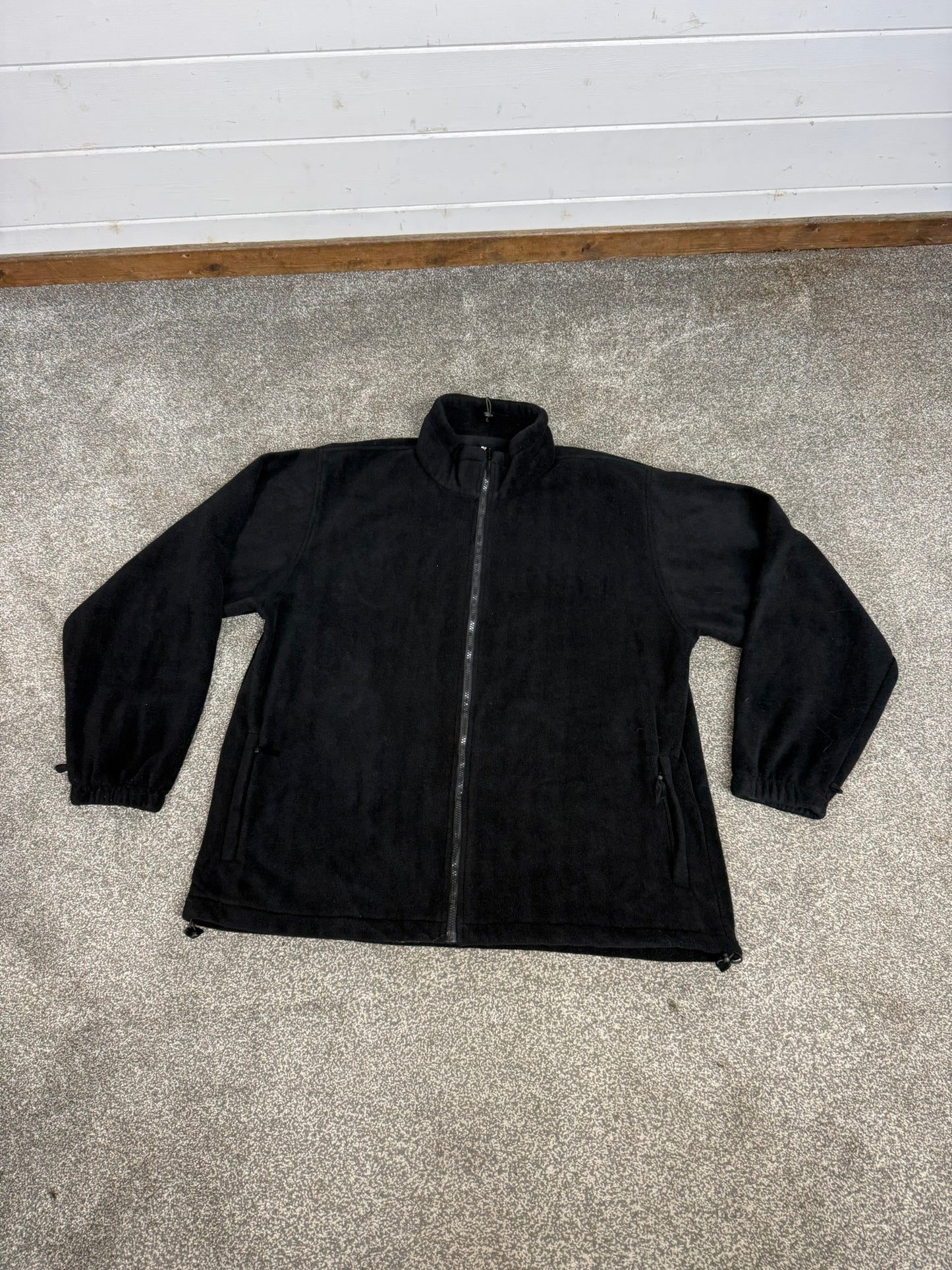 Ex Police Arktis Outdoor Black Fleece Walking Hiking Security - X Large