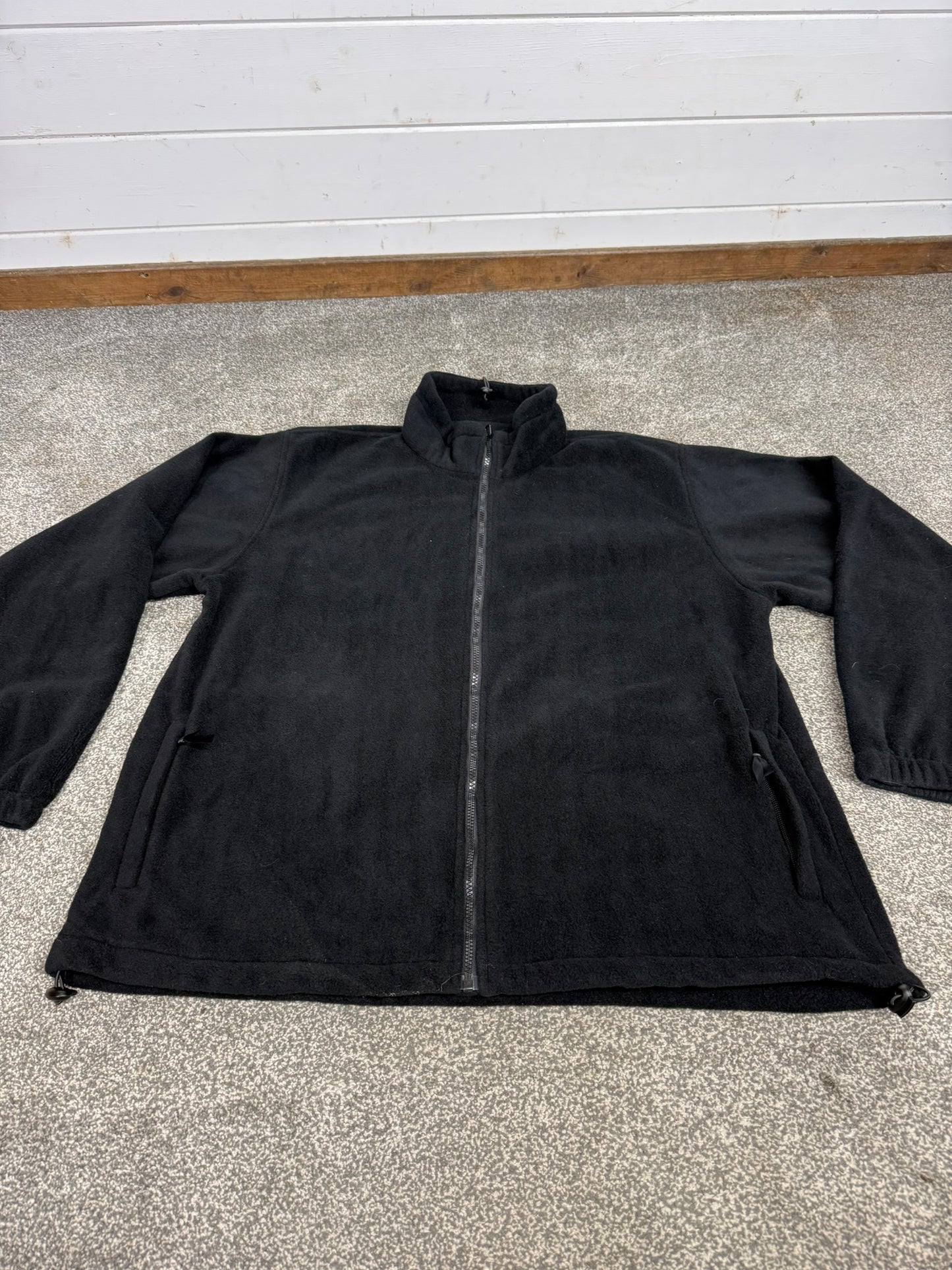 Ex Police Arktis Outdoor Black Fleece Walking Hiking Security - X Large