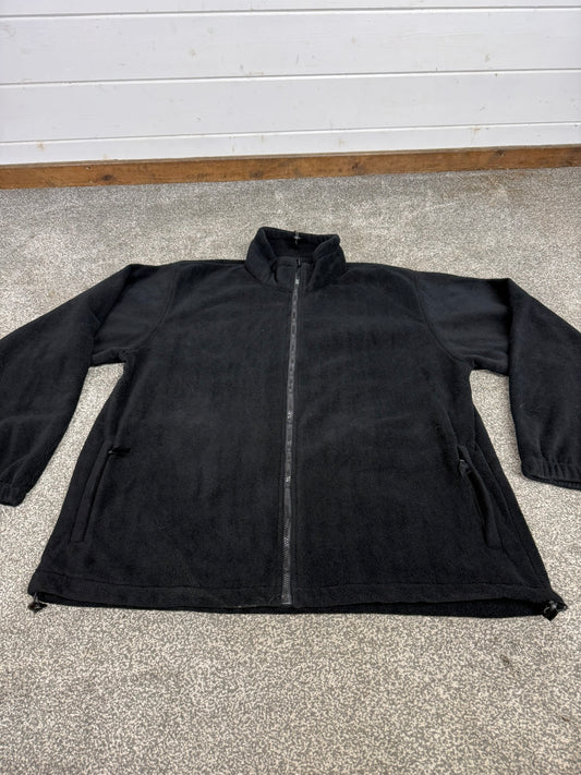 Ex Police Arktis Outdoor Black Fleece Walking Hiking Security - X Large