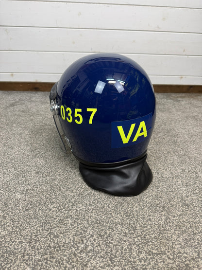 Ex Police MLA Defender Riot Helmet TV Film Collectable Display 60-61cm