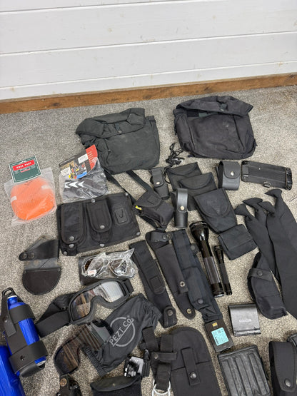 Ex Police Accessory Job Lot Pouches Gloves Maglite Cravat Ties Security Lot