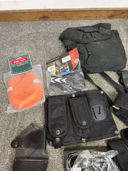 Ex Police Accessory Job Lot Pouches Gloves Maglite Cravat Ties Security Lot