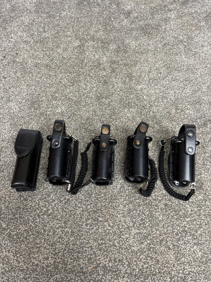 5x Ex Police Peter Jones CS Pepper Spray Holder Job Lot Bundle Security