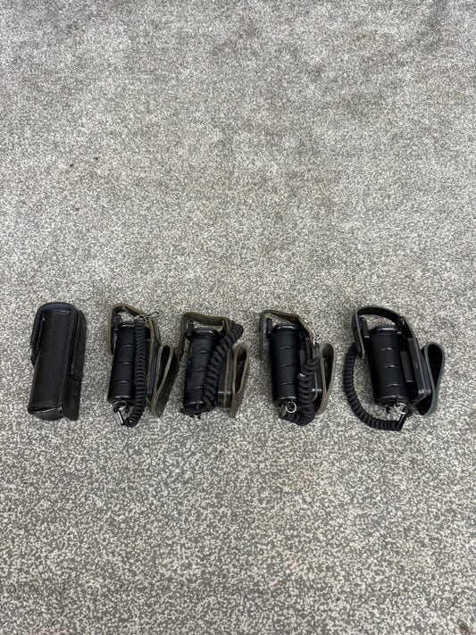 5x Ex Police Peter Jones CS Pepper Spray Holder Job Lot Bundle Security
