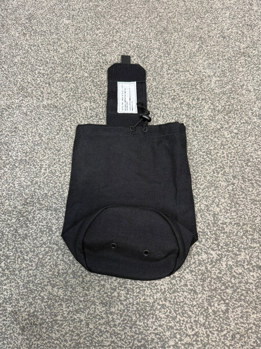 Ex Police Ammo Dump Bag Drop Pouch Fold Up For Belt Black