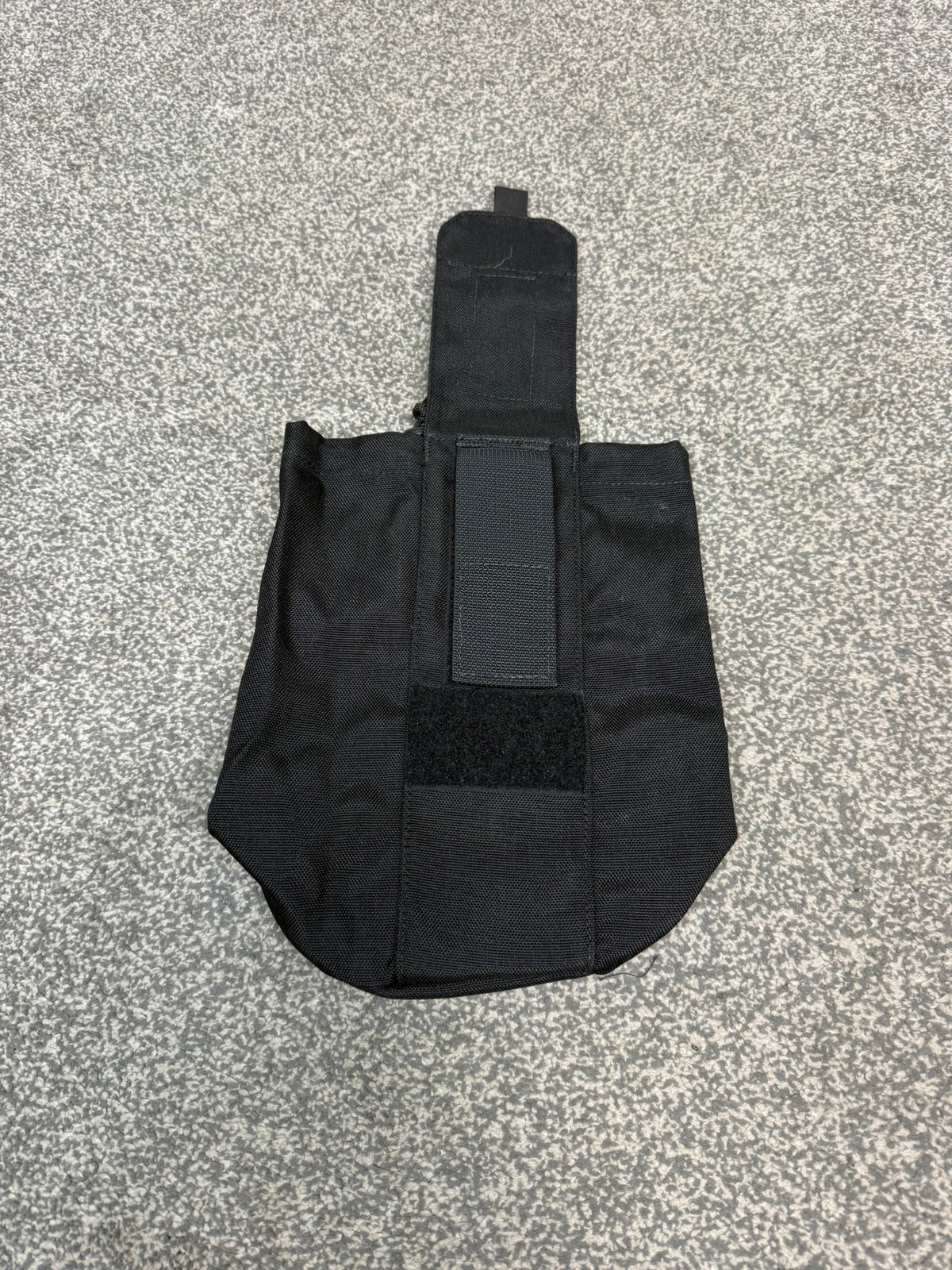 Ex Police Ammo Dump Bag Drop Pouch Fold Up For Belt Black
