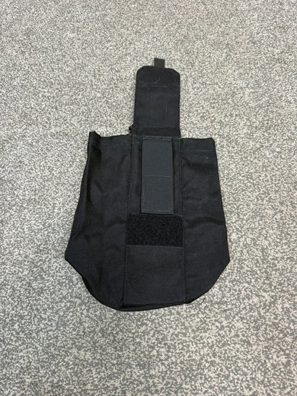 Ex Police Ammo Dump Bag Drop Pouch Fold Up For Belt Black