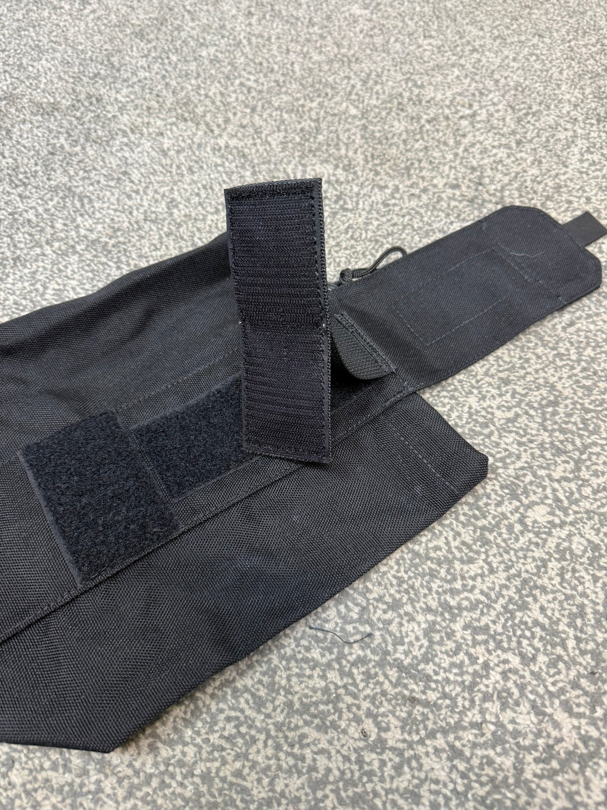Ex Police Ammo Dump Bag Drop Pouch Fold Up For Belt Black