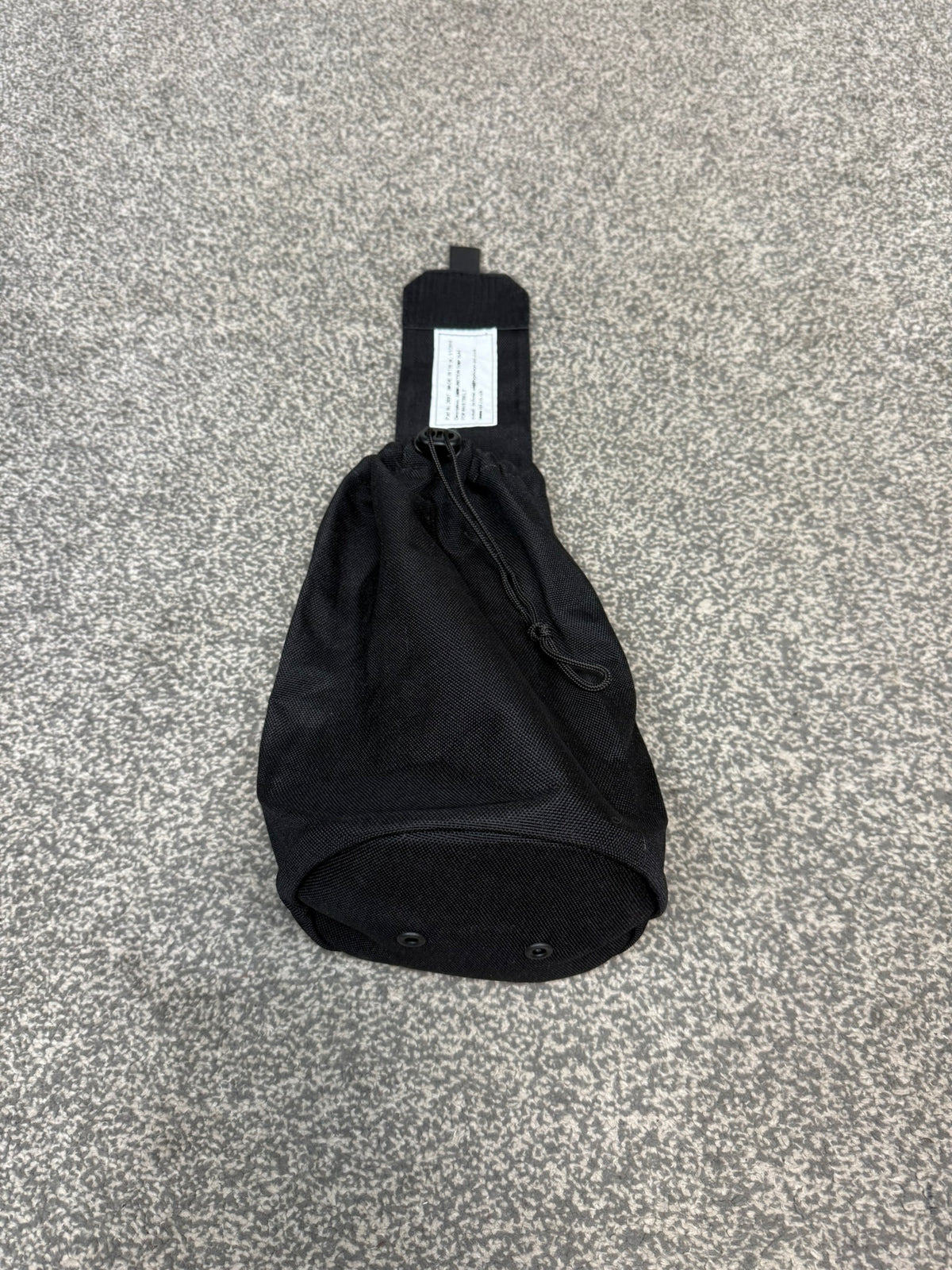 Ex Police Ammo Dump Bag Drop Pouch Fold Up For Belt Black