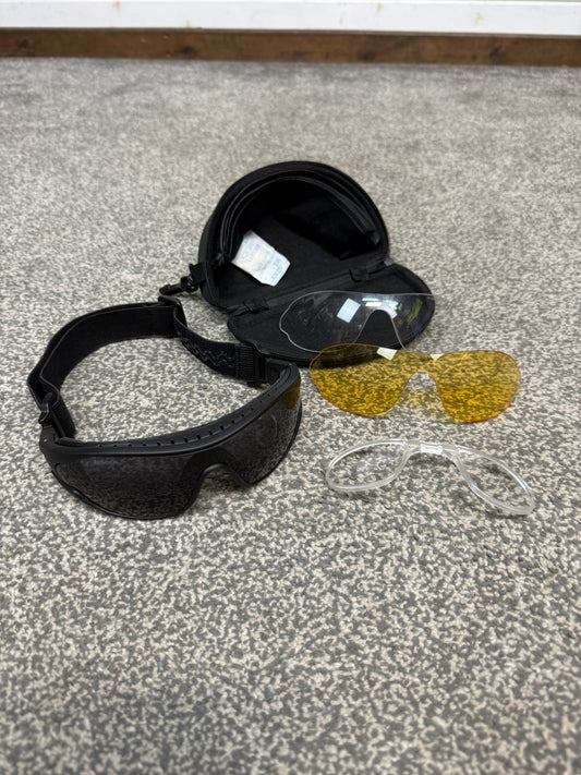 Ex Police Bolle Tactical Raider Ballistic Military Shooting Airsoft Paintball Glasses