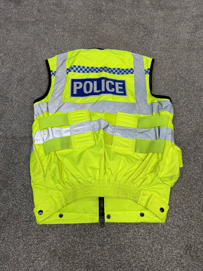 Ex Police Hi Vis Utility Vest Equipment Vest Gilet Model 232 BADGED - Medium