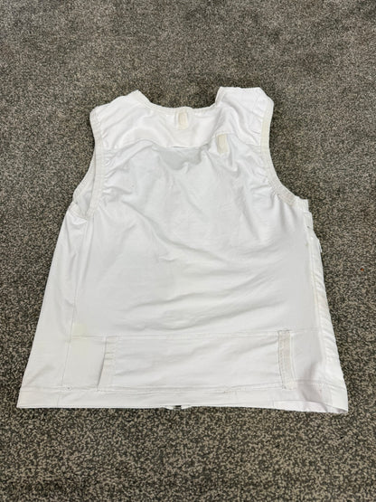 Sonic Covert White Radio Vest Harness Sepura Delta Ex Police Security Comms