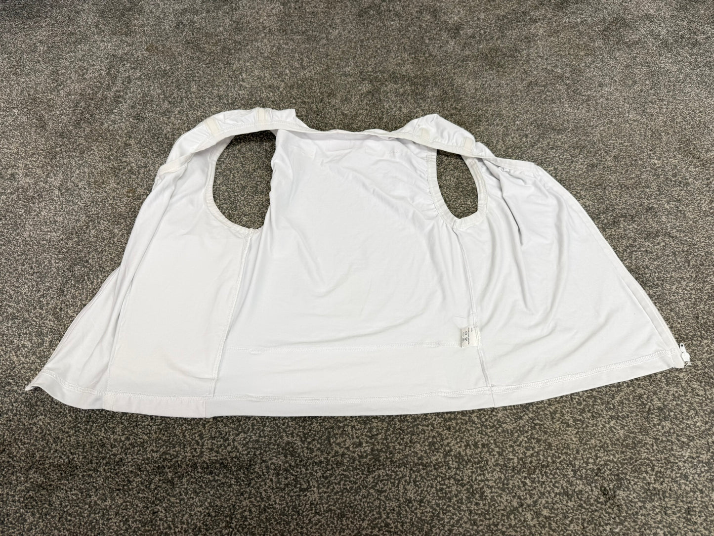 Sonic Covert White Radio Vest Harness Sepura Delta Ex Police Security Comms