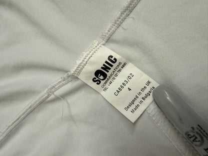 Sonic Covert White Radio Vest Harness Sepura Delta Ex Police Security Comms