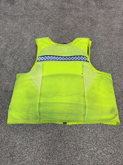 Ex Police Cooneen Hi Vis Body Armour Stab Vest X LARGE - Anti Stab & Ballistic HG1A & KR1