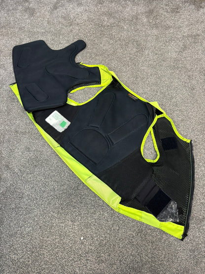 Ex Police Cooneen Hi Vis Body Armour Stab Vest LARGE - Anti Stab & Ballistic HG1A & KR1