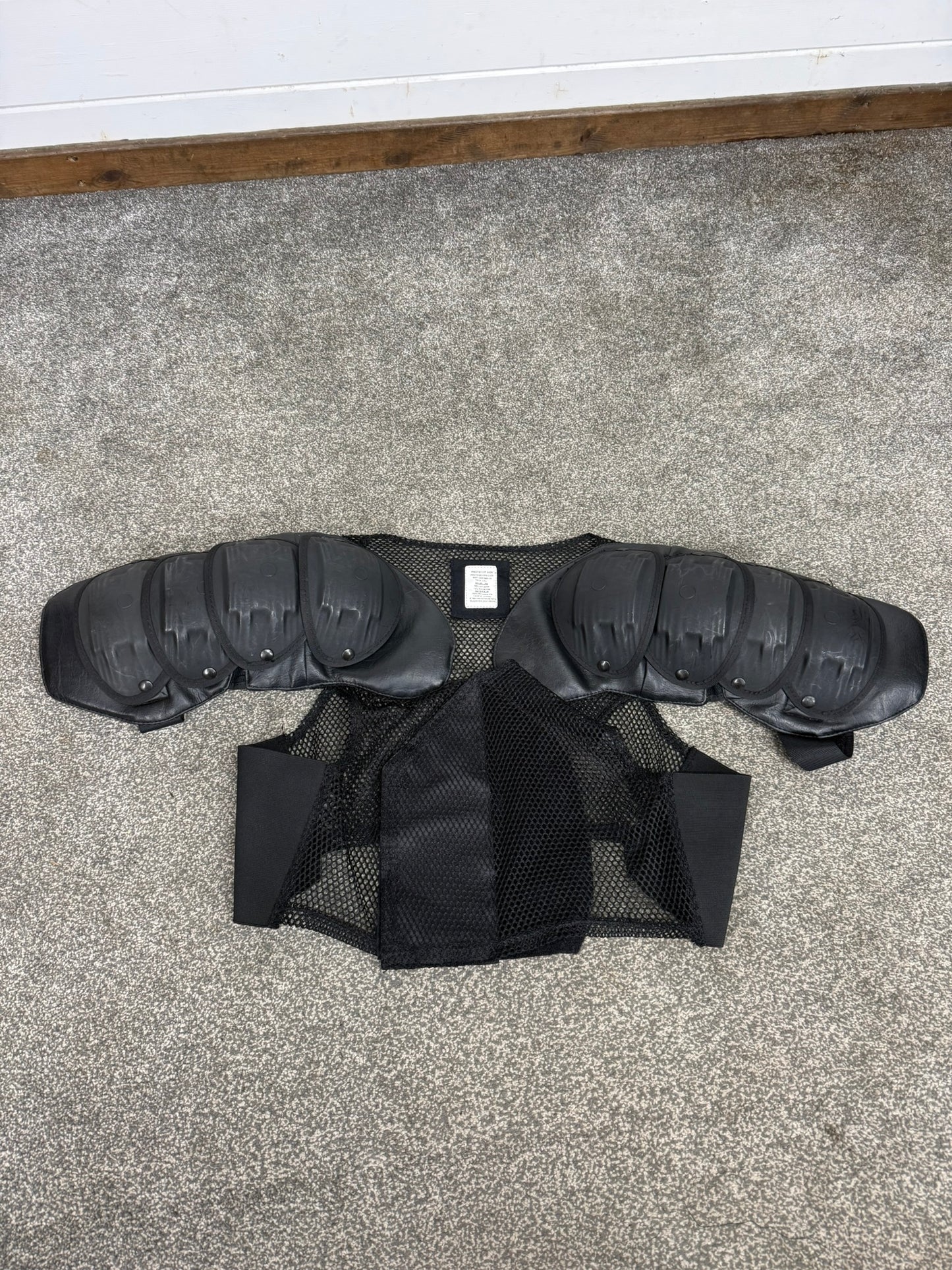 Ex Police Protecop Riot Shoulder Guards Vest Security Public Order