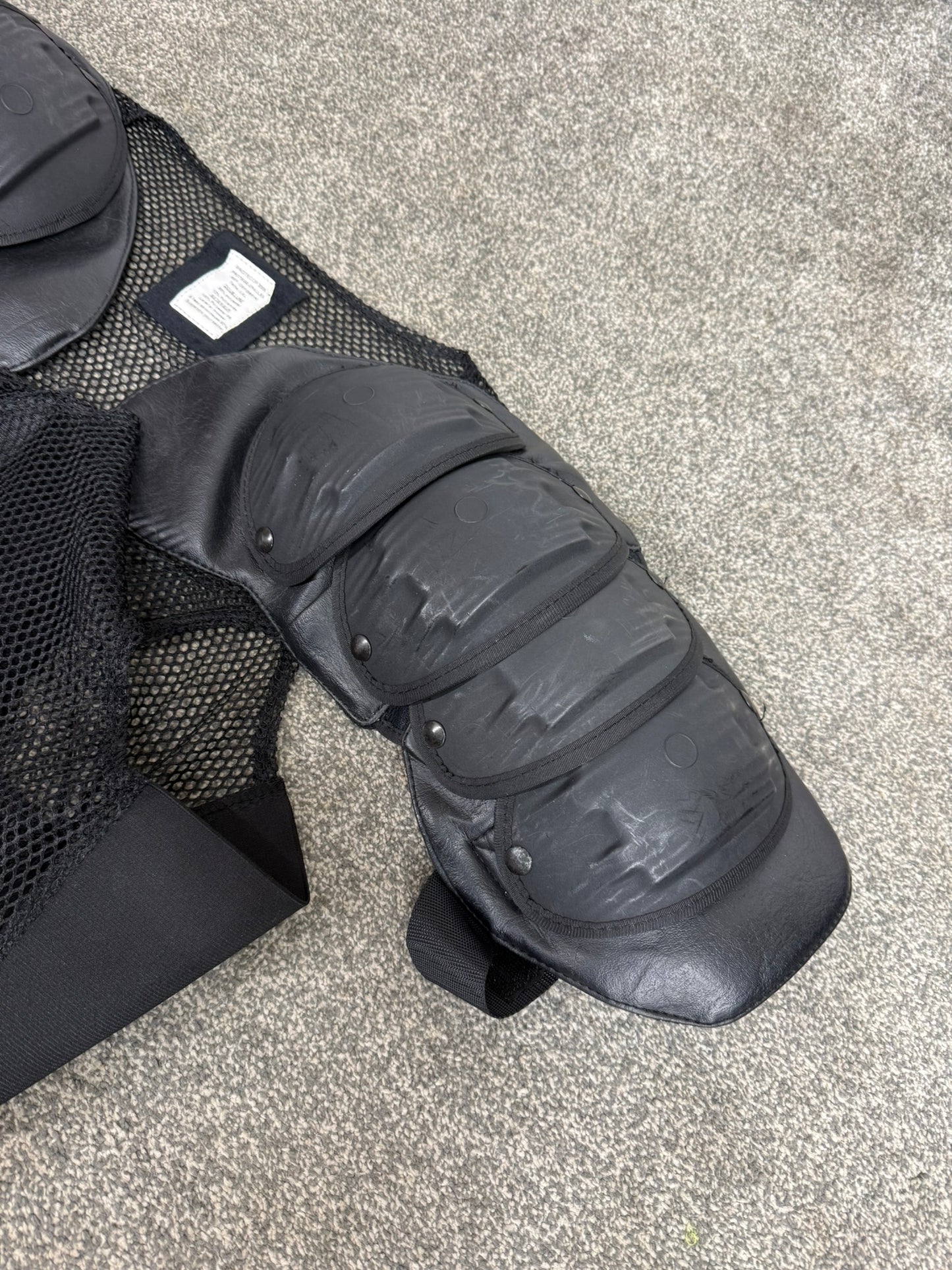 Ex Police Protecop Riot Shoulder Guards Vest Security Public Order