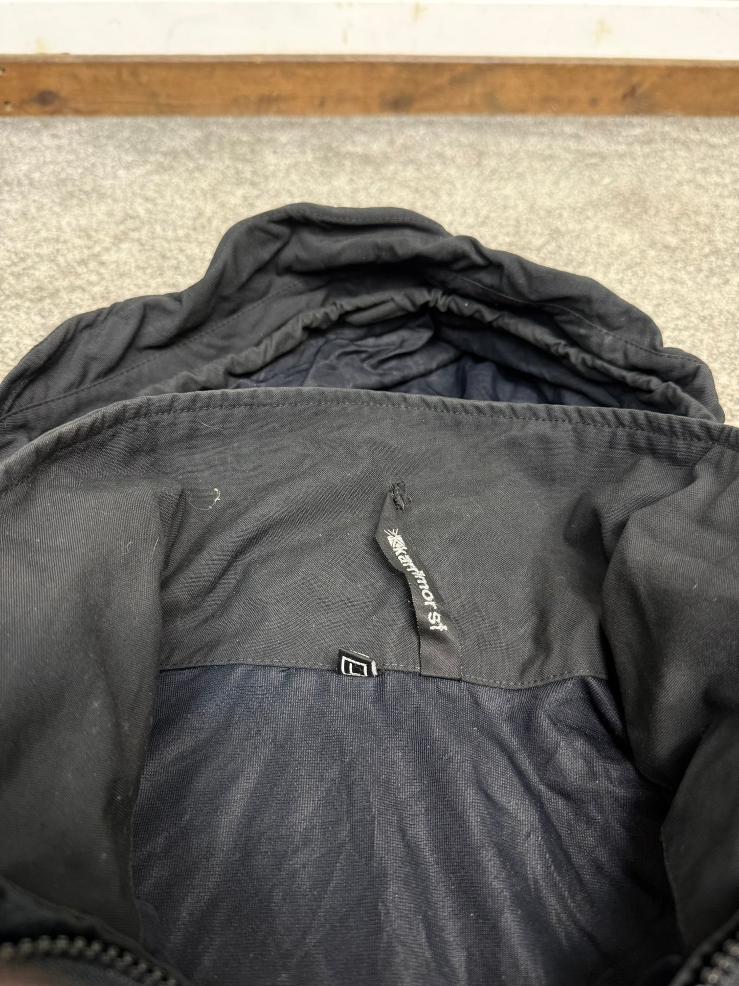 Karrimor Enforcer SF Jacket Tactical Waterproof Black Hooded Outdoor Security - LARGE