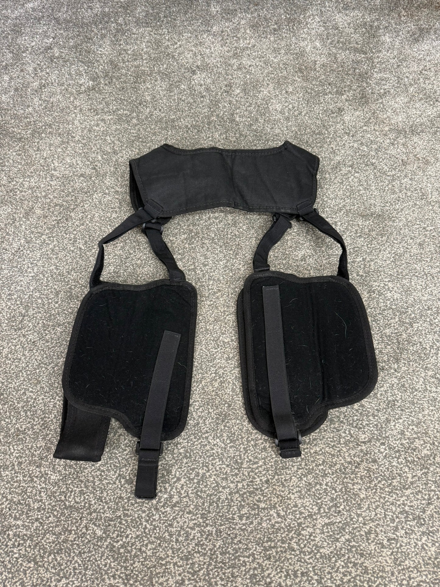 Ex Police Covert Harness Velcro Modular Pouches Security PI Vest