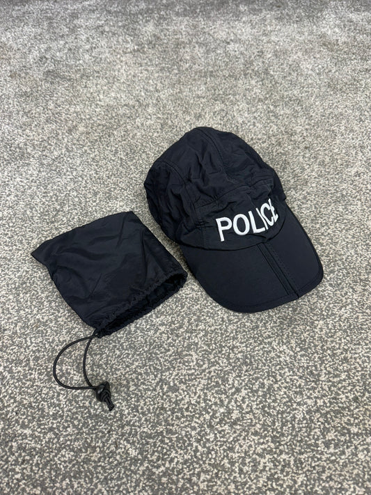 Ex Police Folding Baseball Cap ARU Hat & Bag Collector Display Film Uniform