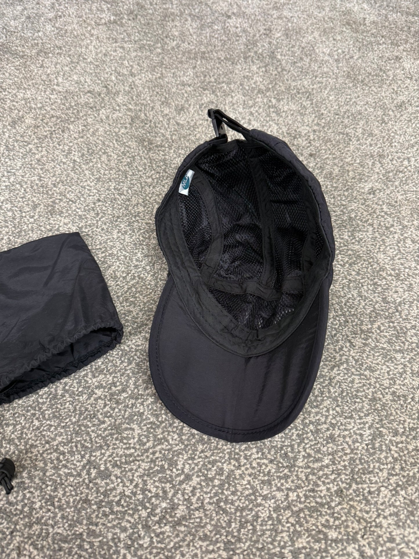 Ex Police Folding Baseball Cap ARU Hat & Bag Collector Display Film Uniform