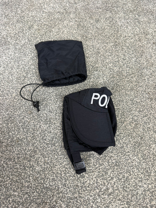 Ex Police Folding Baseball Cap ARU Hat & Bag Collector Display Film Uniform