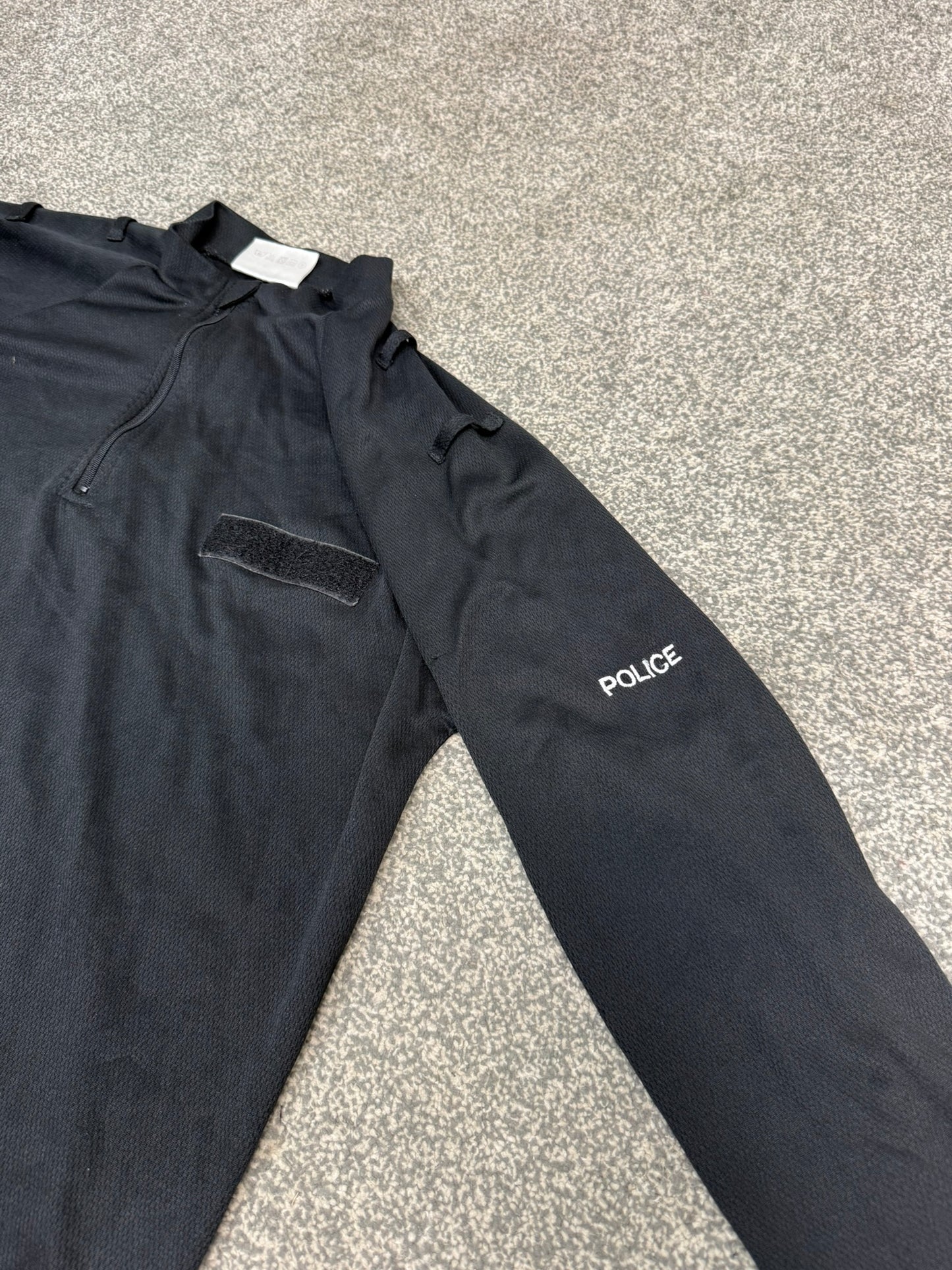 Ex Police Moisture Wicking T-Shirt Long Sleeve BADGED Film TV Uniform Display